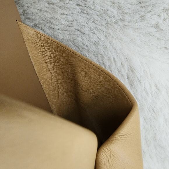 Everlane NWT Day Crossover Leather Sandal Light Taupe Crisscross Flat Women's 8 - Picture 12 of 12